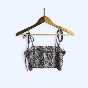 Zaful Women’s Size 4 Brown Crop Top Tank